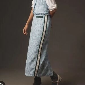 Anthro Tweed Maxi Skirt